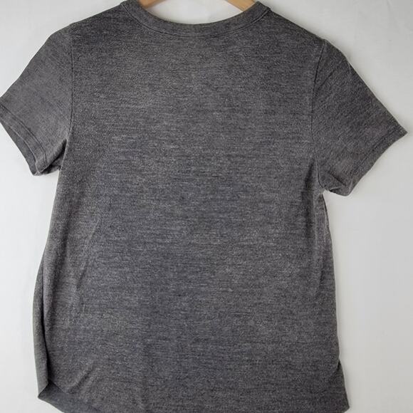 We The Free Womens Charcoal Gray V-Neck Basic Tee Size XS - Picture 2 of 7
